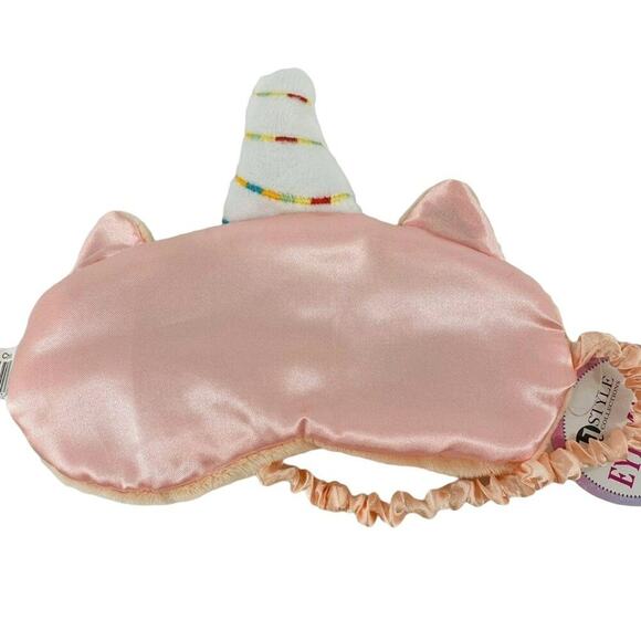 Sleepy Unicorn Sleep Mask Slumber Party Easter Magical - Picture 2 of 2